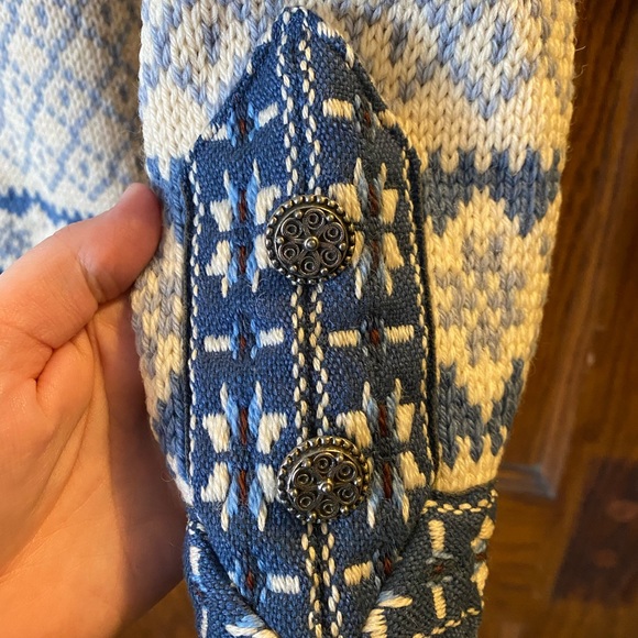 Voss Pure Wool Norwegian Sweater - Picture 4 of 5